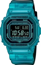 New G-Shock DWB5600G-2 Digital Transparent Blue-Black Gradient Men's Watch
