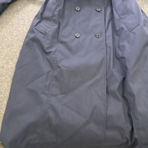 Blue Water Defense Blue Military All Weather Belted Trench Coat Women's 16L USA - Picture 6 of 19
