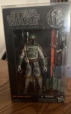 New Authentic Star Wars 6 The Black Series 06 Boba Fett 2013 Orange Line