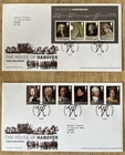 2011 GB Stamps and Miniature Sheet First Day Cover FDC x2 - House of Hanover