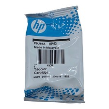 Genuine HP 63 Color Ink ENVY 4511 4512 4520 4522 4524 DeskJet 3634 2130 3637 OEM