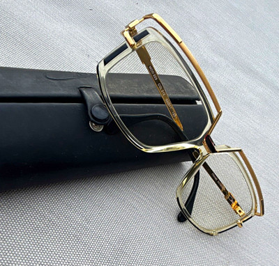 CAZAL Brille gold eyeglasses MOD 329 COL 212 55-11 130 Frame vintage eyewear