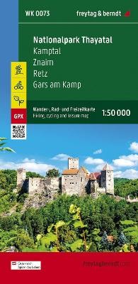 Thayatal Nationalpark Wander-, Rad- und Freizeitkarte - 9783707919349