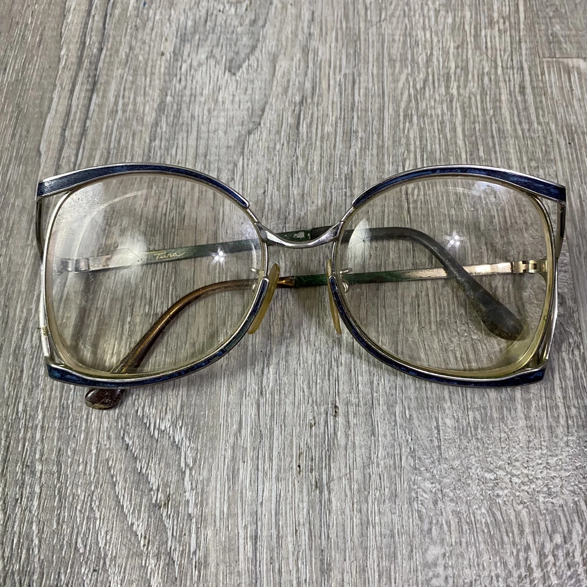 Butterfly Metal Vintage Eyeglasses for sale | eBay display picture 3