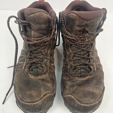 Oboz Bridger Mid B-DRY Hiking Boots Womens 9W Brown Good Waterproof Leather