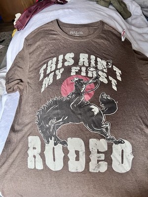 This ain t My First Rodeo Tshirt In Large Retro Fashion