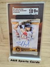 Paul Goldschmidt - 2021 Topps Five Star Autographs FSA-PGQ - SGC 10/ 9 MT