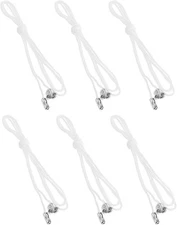 Sliverdew 6 Pack Pull Cord for Ceiling Switch Fan Chain Silver 