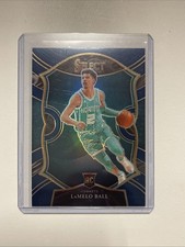 2020-21 Panini Select - Concourse LaMelo Ball #63 Blue Prizm (RC)