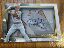 Paul Goldschmidt - 2022 Topps Diamond Icons Autograph Auto # 2/5 STL  Cardinals
