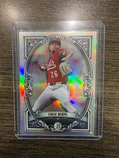 2026 Bowman Chase Burns Bowman Sterling BST-10 Rookie RC Cincinnati Reds. A46