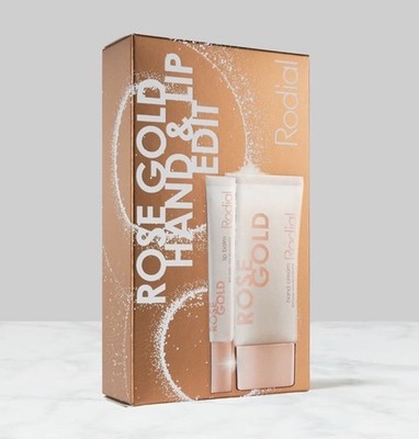 RODIAL Rose Gold Hand & Lip Edit $76 Value NIB SEALED
