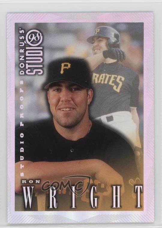 1998 Donruss Studio Studio Proofs /1000 Ron Wright #192 5w0