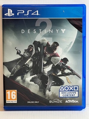 Destiny 2 PS4 Spiel (PlayStation 4) 2017 mit dem Handbuch PEGI 16