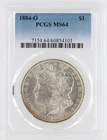 1884-O Morgan Silver Dollar PCGS MS64 S$1 New Orleans Minted No Reserve