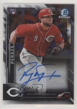 Jose Peraza Bowman Chrome 2016 Auto