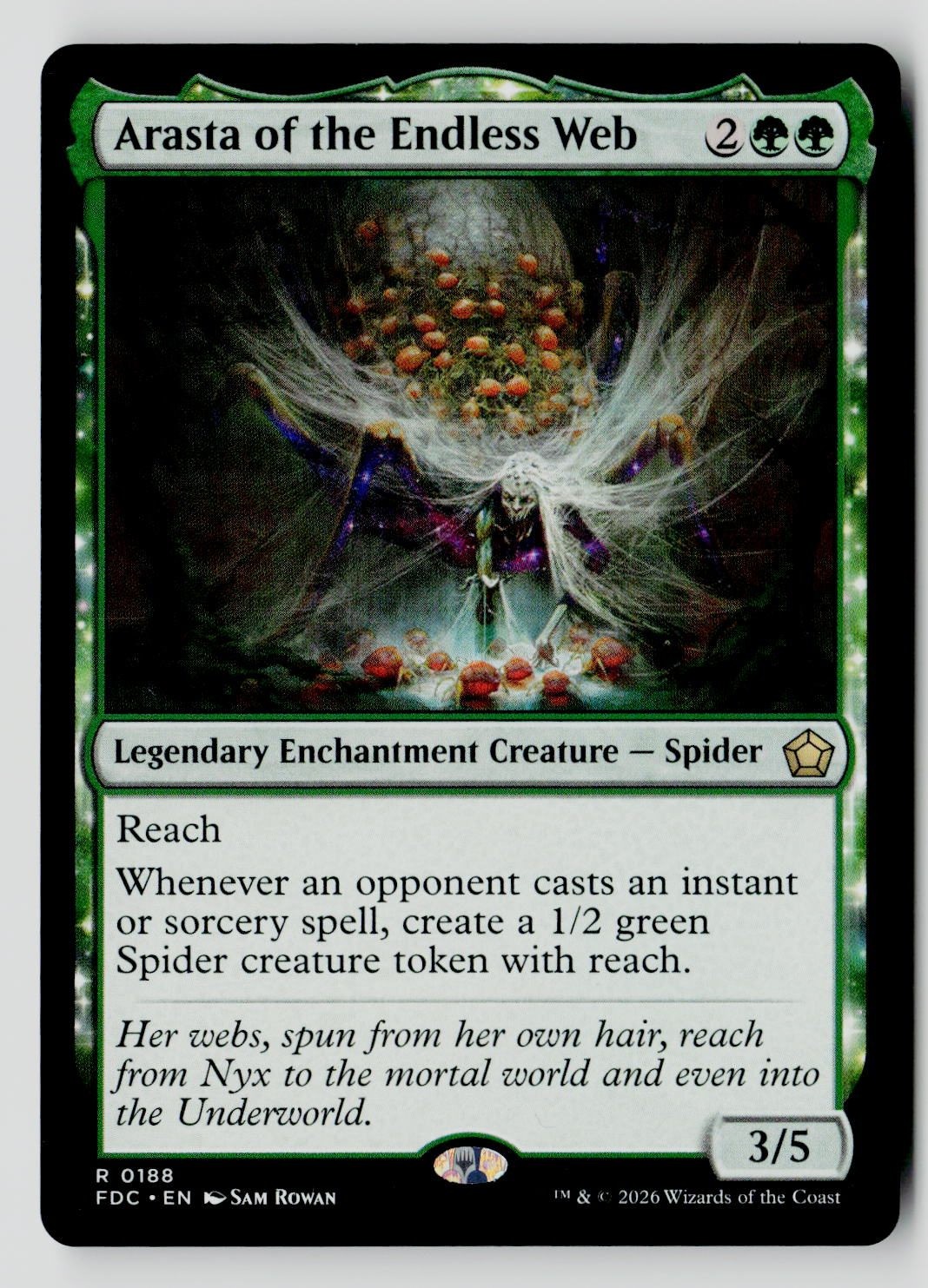 Arasta of the Endless Web 188 Rare FDC MTG NM