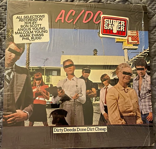 AC/DC - Dirty Deeds Done Dirt Cheap - Vinyl Record LP (Super Saver Series) - product listing photo