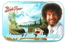 Bob Ross Happy Little Tree Mints With Collectible Tin | 1.5 Ounces