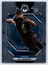 2023 Panini Mosaic #314 DJ Johnson RC - Carolina Panthers