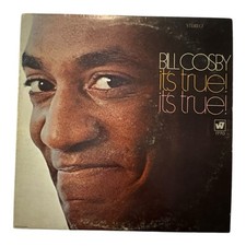 BILL COSBY IT'S TRUE IT'S TRUE Vintage VINYL ALBUM Warner Bros.