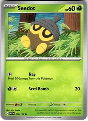 Seedot 013/132 Mega Evolution Common