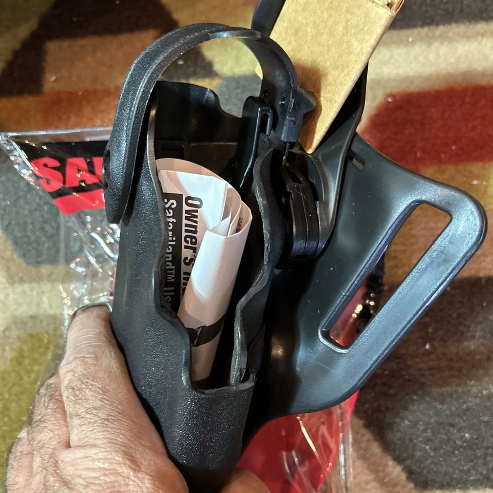 Safariland 6360-483 Glock 29/30 Lvl 3 ALS/SLS Duty Holster Basketweave LH - Image 3 of 4