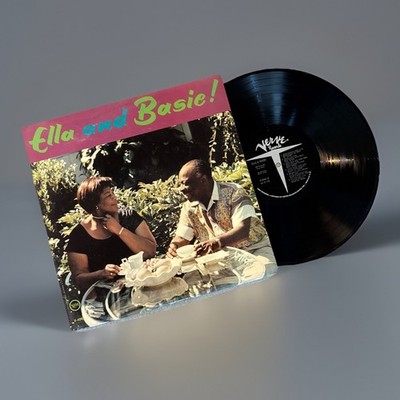 ELLA FITZGERALD/COUNT BASIE: Ella & Basie! Vinyl LP 1963 Verve V-4061 SVG/VG+