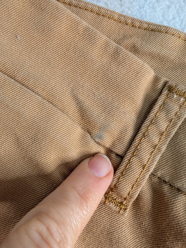 Carhartt WIP Sid Pant Size W30 L32 Nude Chino Slim Tapered Work Wear Trousers - Foto 14 di 17