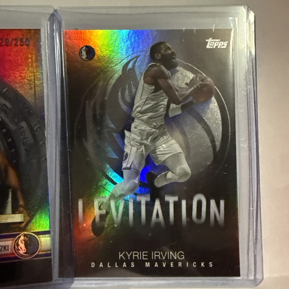 2025-26 Topps-Mavricks Combo Pack - DIRK limitado y un KYRIE IRVIN SP!! IMPRESIONANTE Foto 4 de 4