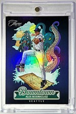 2025 Panini Three and Two ALEX RODRIGUEZ Downtown CASE HIT SSP #12 Mariners