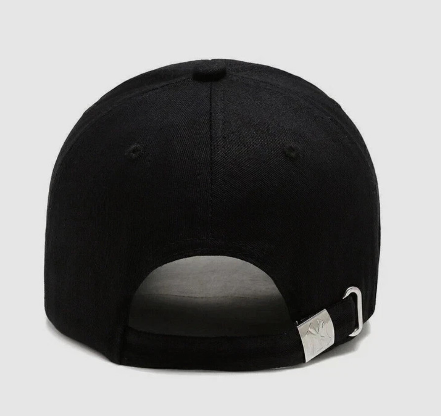 NY Yankees Baseball Cap Men Women Unisex Black Cotton Snapback Hat