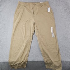 Old Navy Pants Womens Large Khaki High Rise OG Chino Ankle Stretch Casual New