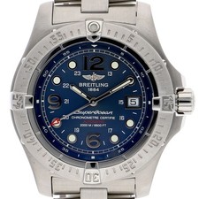 BREITLING A17390/A179C66PRS Super Ocean WATCH blue SS AT