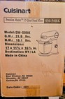 Cuisinart Precision Master 5.5 Quart Stand Mixer-new in box (never opened) — photo 3