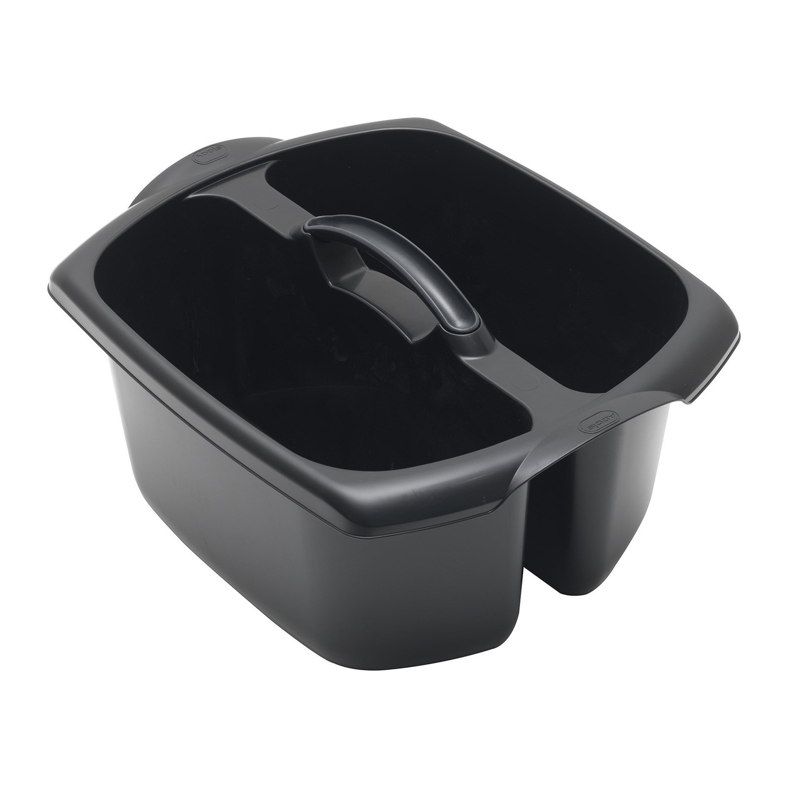 Addis Utility Cleaning Caddy Twin Compartment Black - 516932 - Image 2