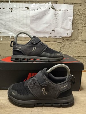 On Cloud Sky Kids Running Shoes Black Sneakers US K2 3KD11430485