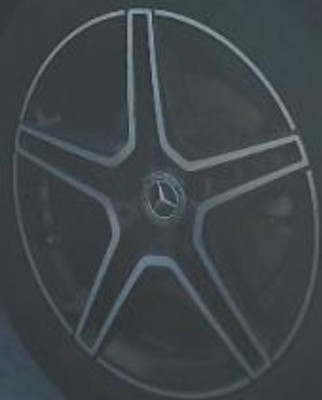 2021 GLB Class OE Wheel 247 Type 19x7-1/2 5 Spoke Double Spoke Mercedes