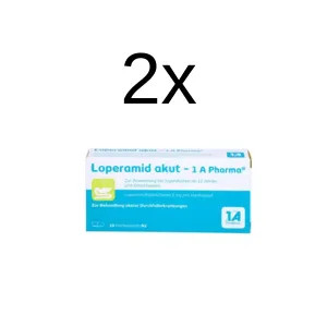 Loperamid akut 1 A Pharma Hartkapseln 2 x10 St. 20 St. PZN 08301158