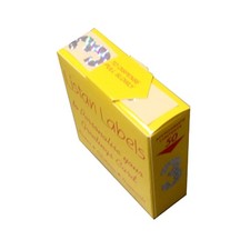 Etykiety Listan - etykiety "3", holograficzny design (opakowanie 50 szt.) (SG38991)