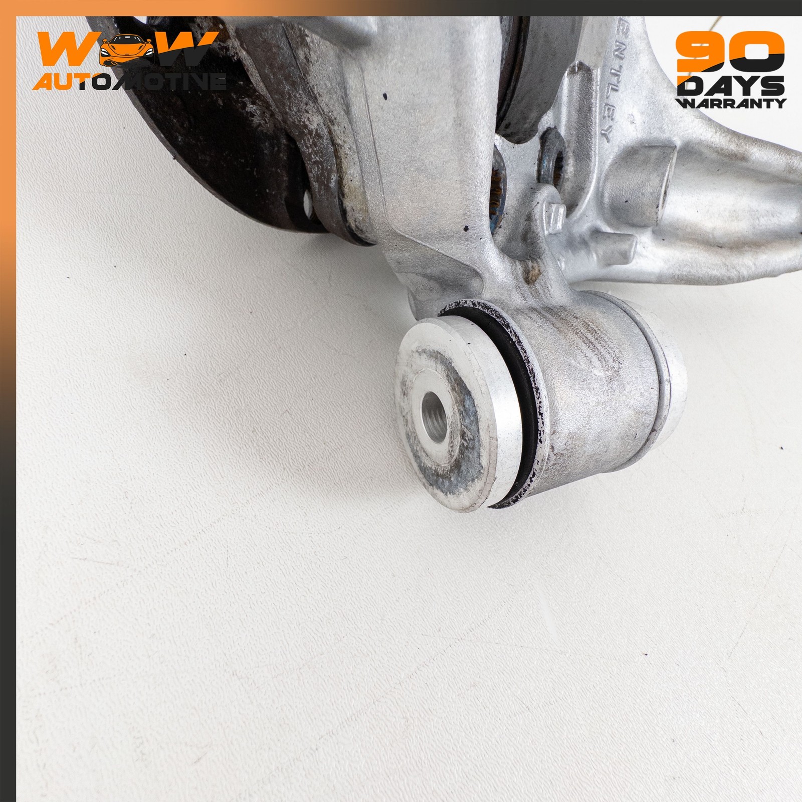 07-11 BENTLEY CONTINENTAL GTC REAR RIGHT PASSENGER SIDE SPINDLE KNUCKLE HUB OEM