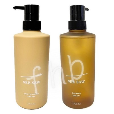 Lebel  SEE/SAW Scalp Shampoo S SMOOTH Treatment 500ml Shampoo Treatment Set