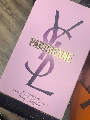 PARISIENNE Yves Saint Laurent 3.0 oz / 90 ml Eau De Parfum SAMPLE REAL NEW OPEN