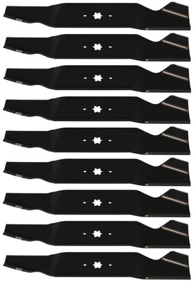 #ad 9 USA Mower Blades® for Cub Cadet 742 0677 942 0677 OCC 742 0677 54quot; Deck $48.39