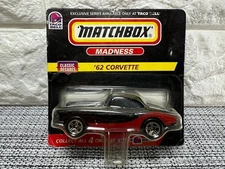 Matchbox Madness '62 Corvette Classic Decades Short Card Taco Bell Black