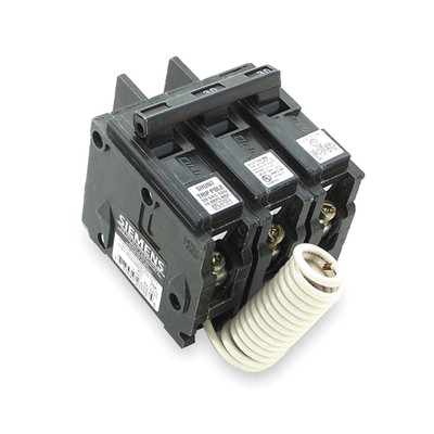 SIEMENS ITE 100 AMP, 2 POLE SHUNT TRIP CIRCUIT BREAKER, 120/240V BQ 120V COIL