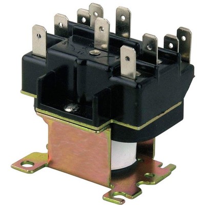 GRAINGER APPROVED 6AZT9 Switching Relay, DPDT, 24V 6AZT9