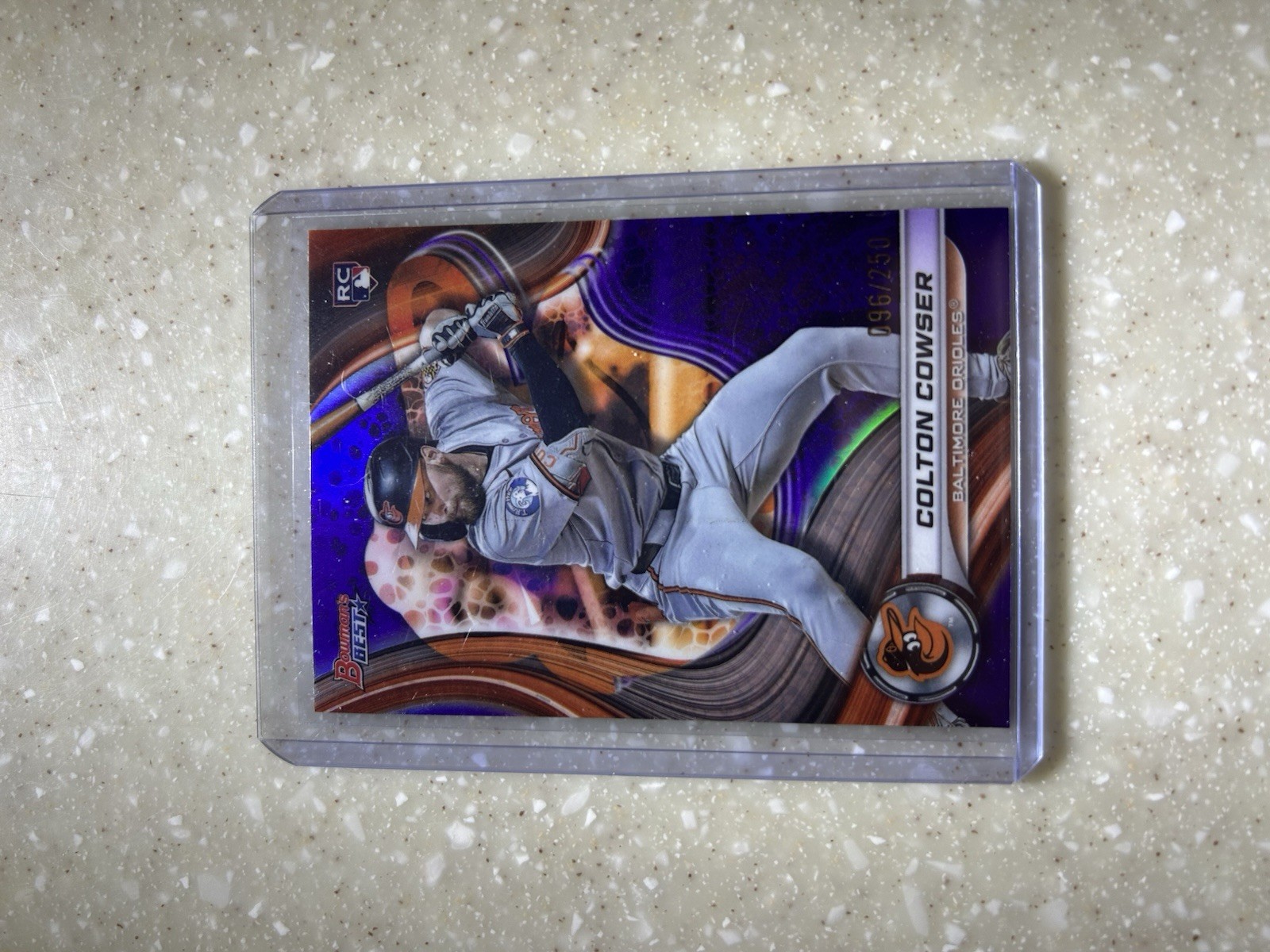 2024 Bowman's Best - Colton Cowser #10 Purple Refractor /250 (RC)