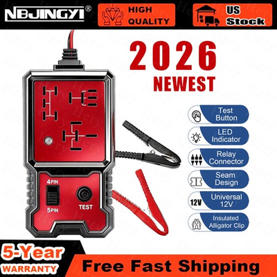 #ad New Automotive Electronic Relay Car Relay Tester Universal 12V LED Indicator US $7.99