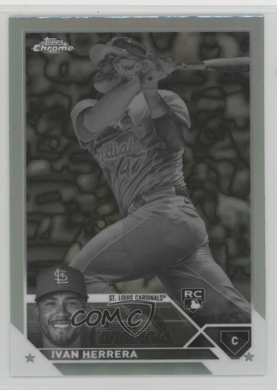 2023 Topps Chrome Negative Refractor Ivan Herrera Iván Herrera #177 zo6